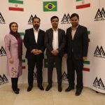 مراسم تقدیر از جناب آقای دکتر قریبی سفیر پیشین ایران در کشور برزیل